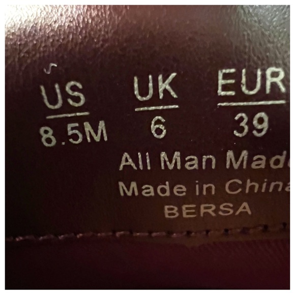 Franco Sarto Balin Black Chunky Loafers with Tassels - Picture 8 of 8